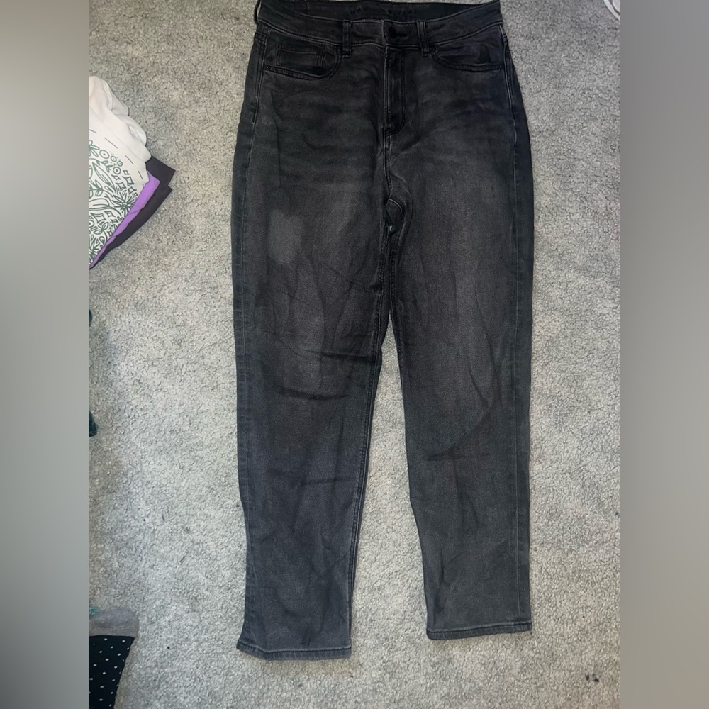 American eagle curve stretchy mom jeans